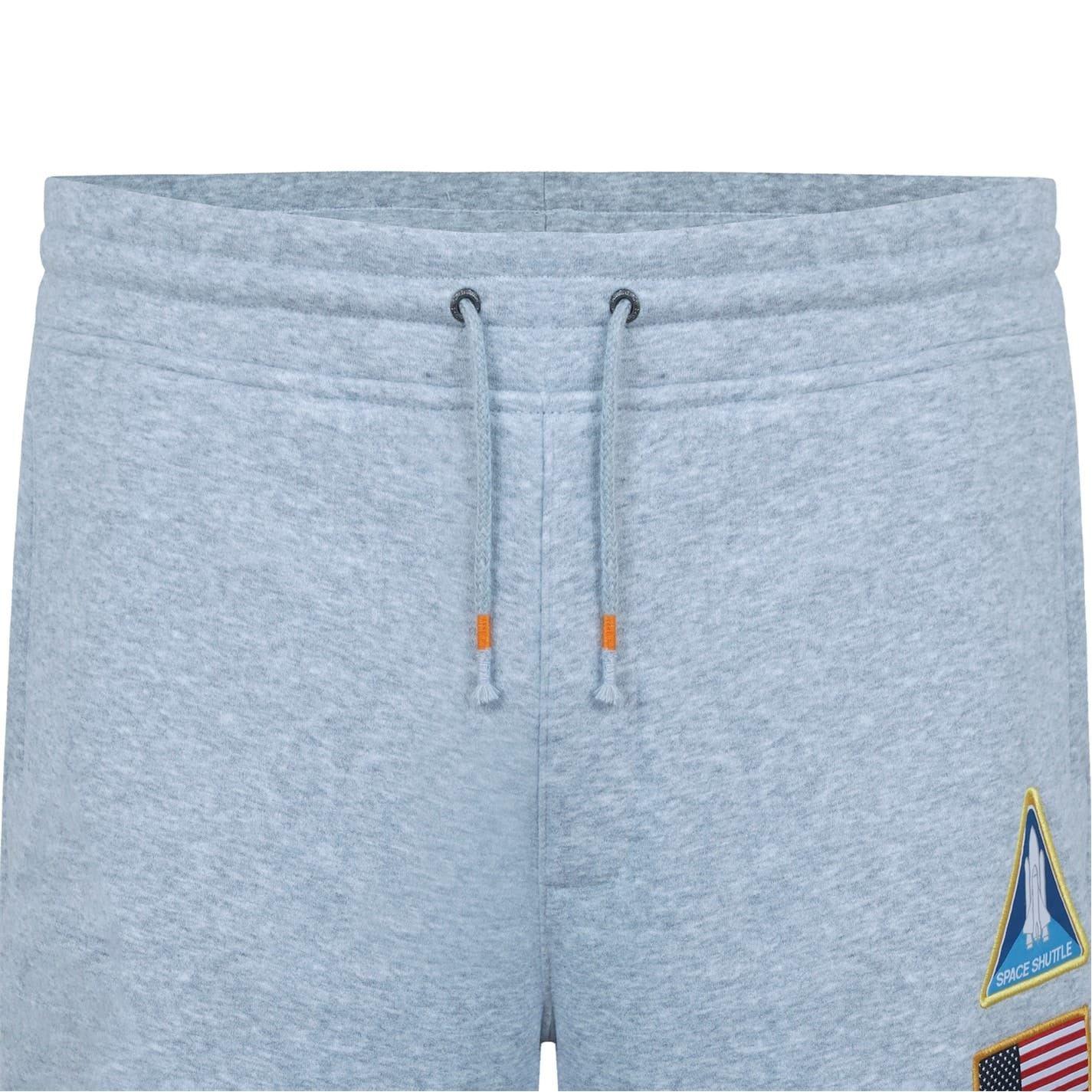 Grey Marl - Lifestyle - SoulCal Mens Fleece NASA Sweat Shorts
