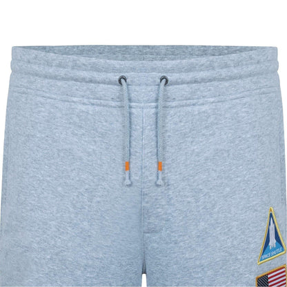 Grey Marl - Lifestyle - SoulCal Mens Fleece NASA Sweat Shorts