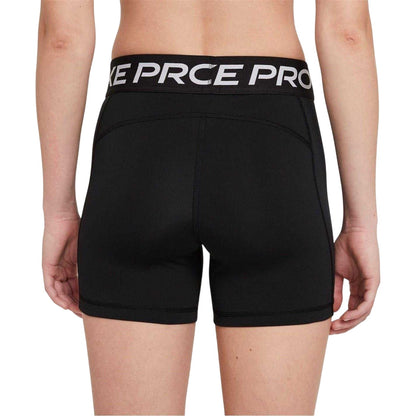 Black - Back - Nike Womens-Ladies Pro Snug Fit Compression Shorts