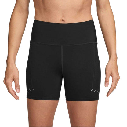 Black - Front - Nike Womens-Ladies Swift Running Shorts