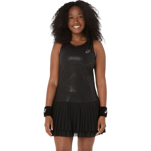 Black - Front - Asics Womens-Ladies Athletic Dress