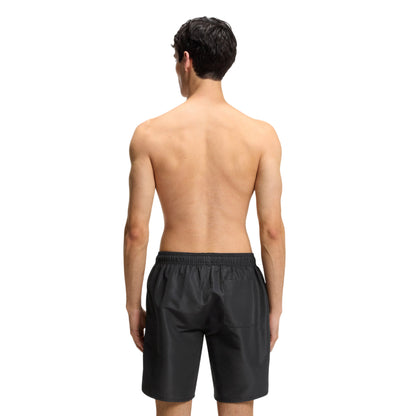 Black - Back - Hugo Mens Spray Quick Dry Swim Shorts