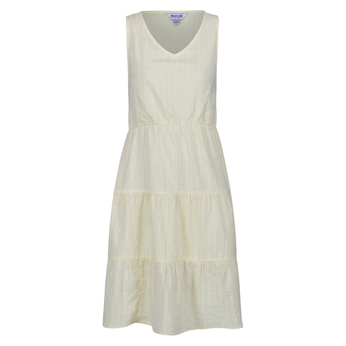 Sunlight - Front - Regatta Womens-Ladies Zariah Vertical Stripe Midi Dress