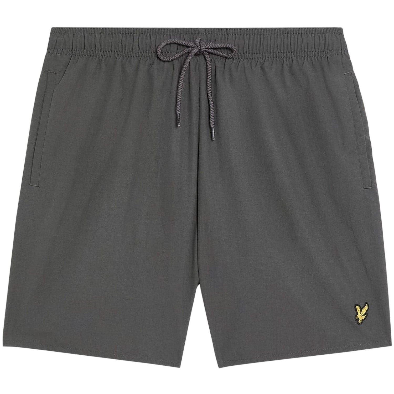 Gunmetal - Front - Lyle & Scott Mens Regular Swimming Swim Shorts
