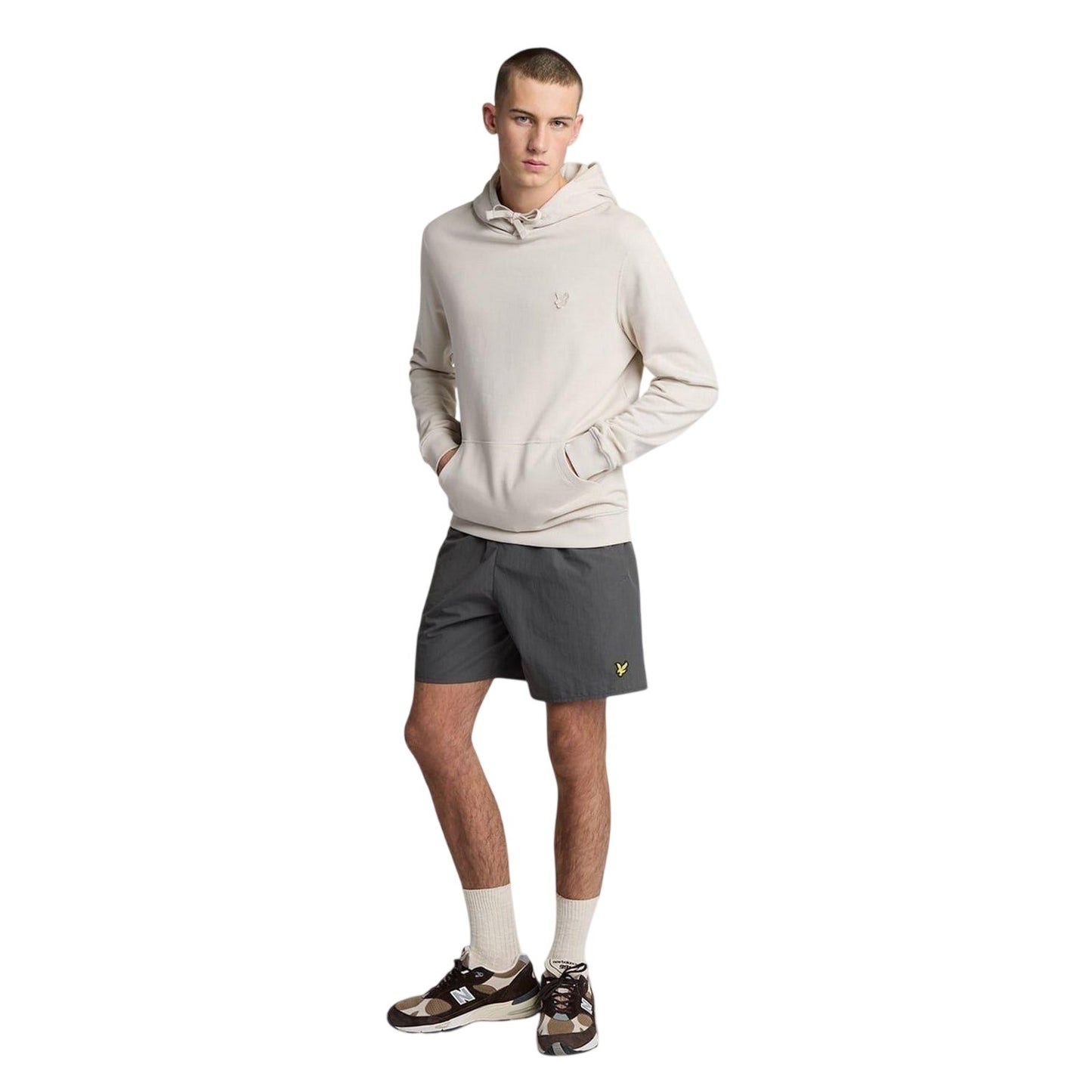 Gunmetal - Lifestyle - Lyle & Scott Mens Regular Swimming Swim Shorts