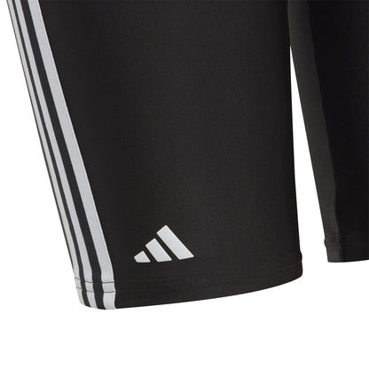 Black-White - Lifestyle - Adidas Boys 3 Stripes Jammer Shorts
