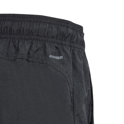 Black - Side - Adidas Childrens-Kids Cargo Shorts