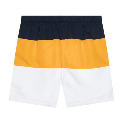 Navy-White-Yellow - Back - Ellesse Mens Swim Shorts