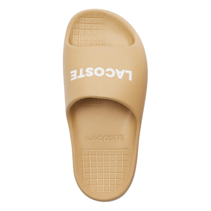 Brown - Lifestyle - Lacoste Womens-Ladies Serve 2.0 Logo Sliders