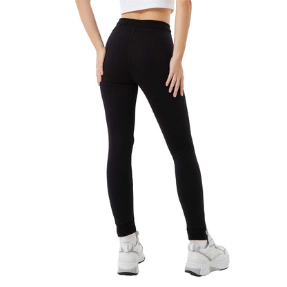Black - Back - Jack Wills Womens-Ladies Premium Cotton Slim Casual Joggers