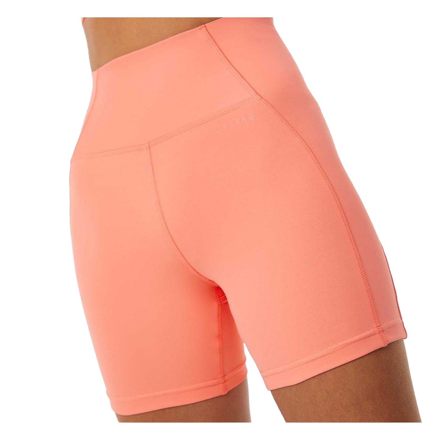 Red - Side - USA Womens-Ladies Cycling Shorts