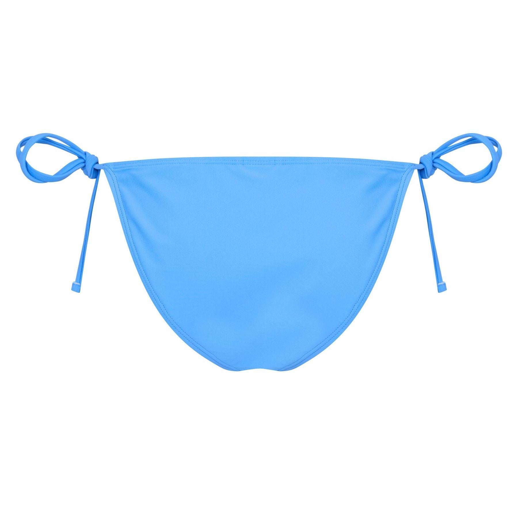 Marina Blue - Back - Jack Wills Womens-Ladies Plain Bikini Bottoms