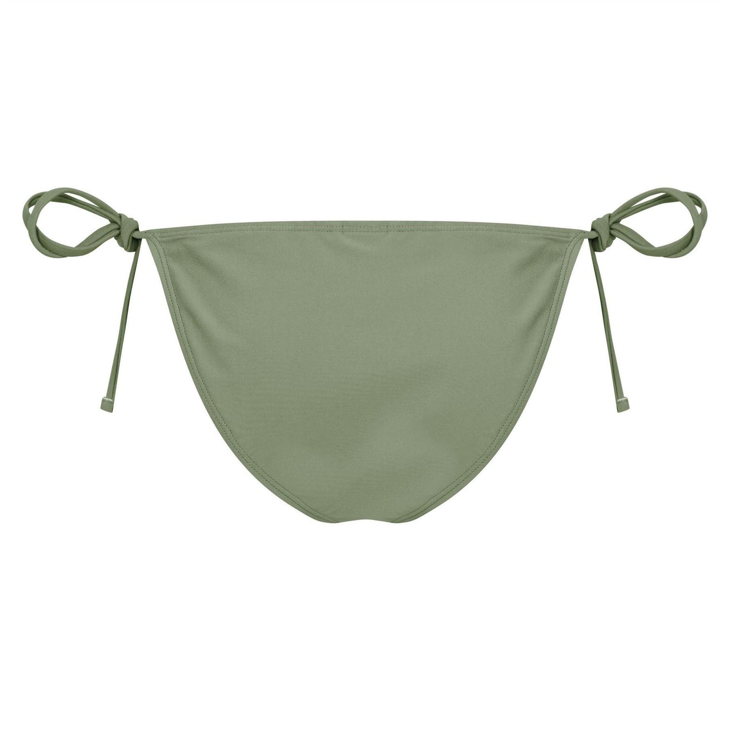 Khaki Green - Back - Jack Wills Womens-Ladies Plain Bikini Bottoms