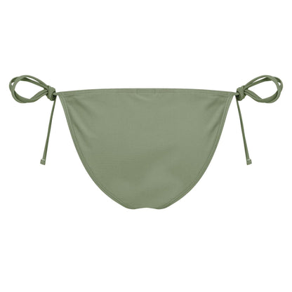 Khaki Green - Back - Jack Wills Womens-Ladies Plain Bikini Bottoms