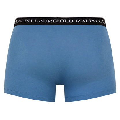 Blue-Dark Blue-Black - Lifestyle - Ralph Lauren Mens Boxer Shorts (Pack of 3)