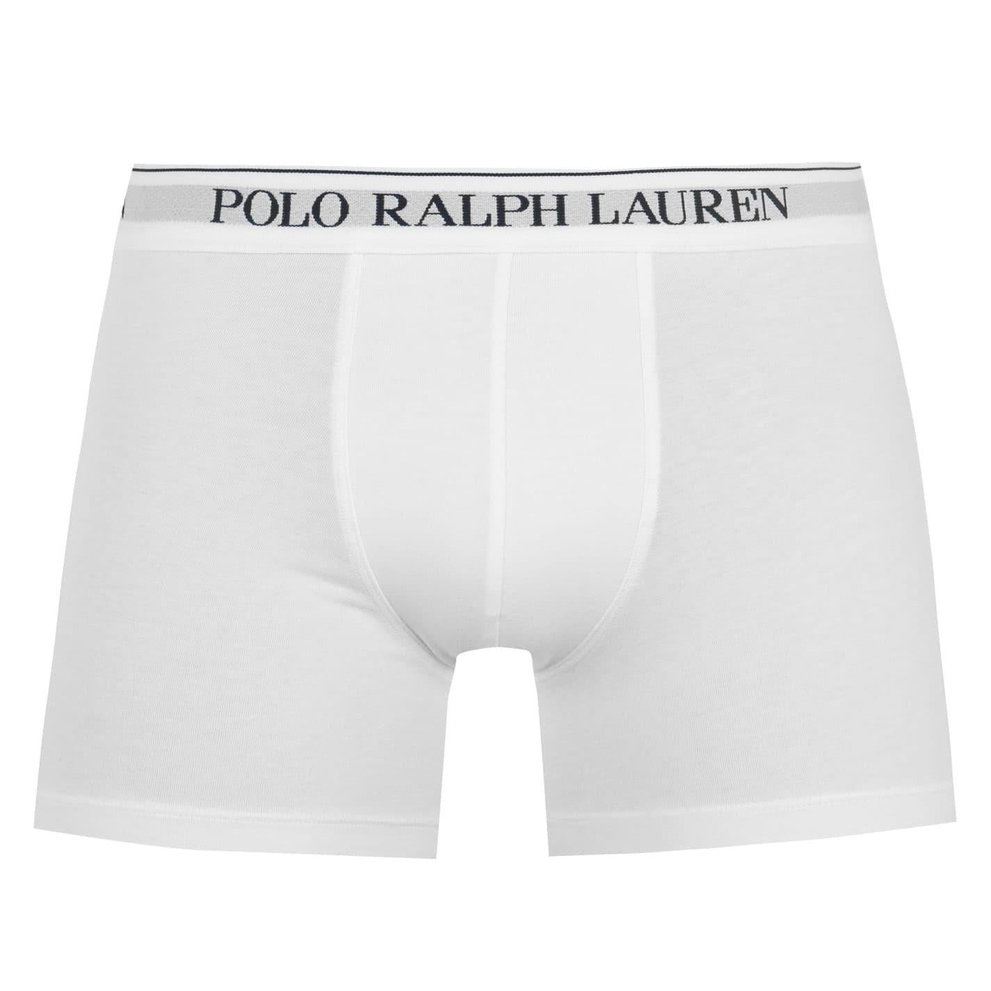 White - Lifestyle - Ralph Lauren Mens Boxer Shorts (Pack of 3)