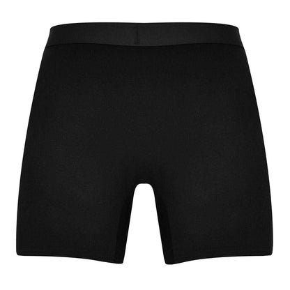 Black - Back - Firetrap Mens Boxer Shorts (Pack of 2)