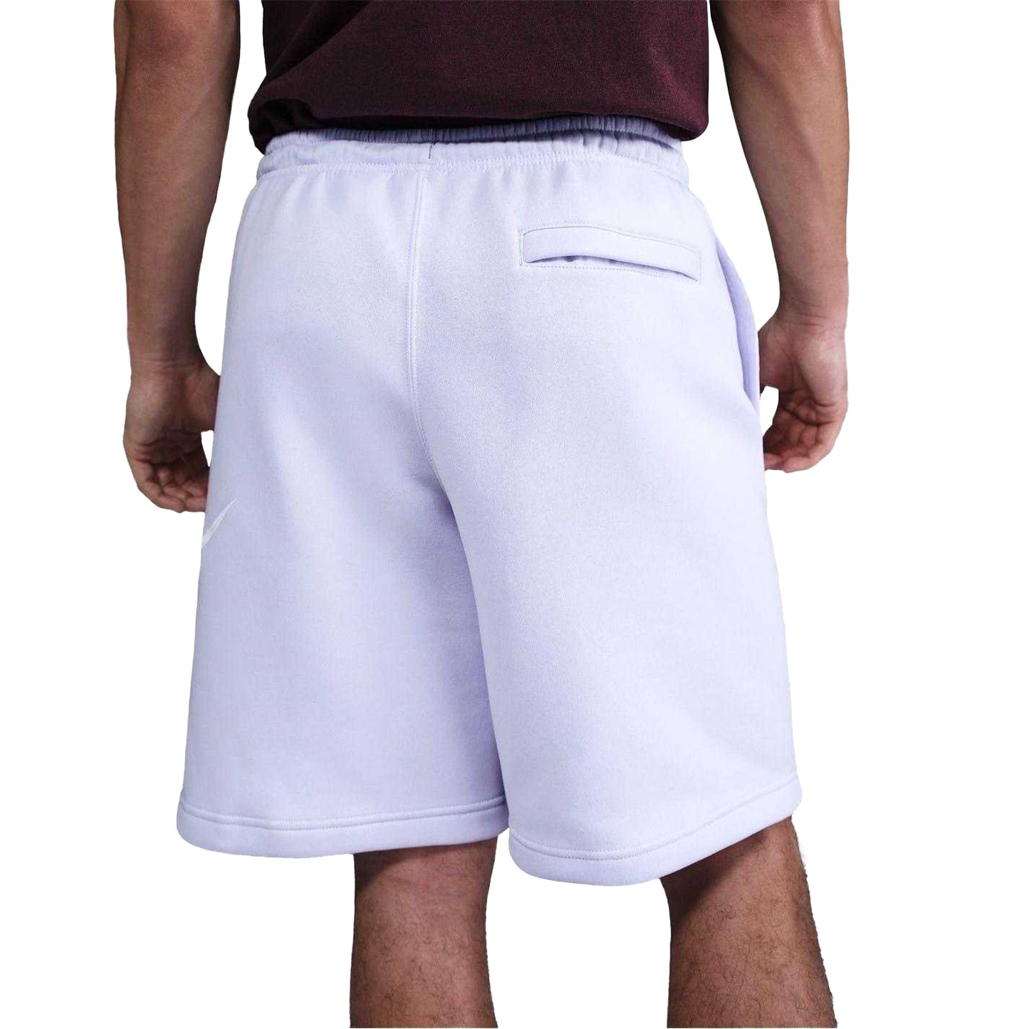 Lilac-Amethyst - Back - Nike Mens Club Fleece Sweat Shorts