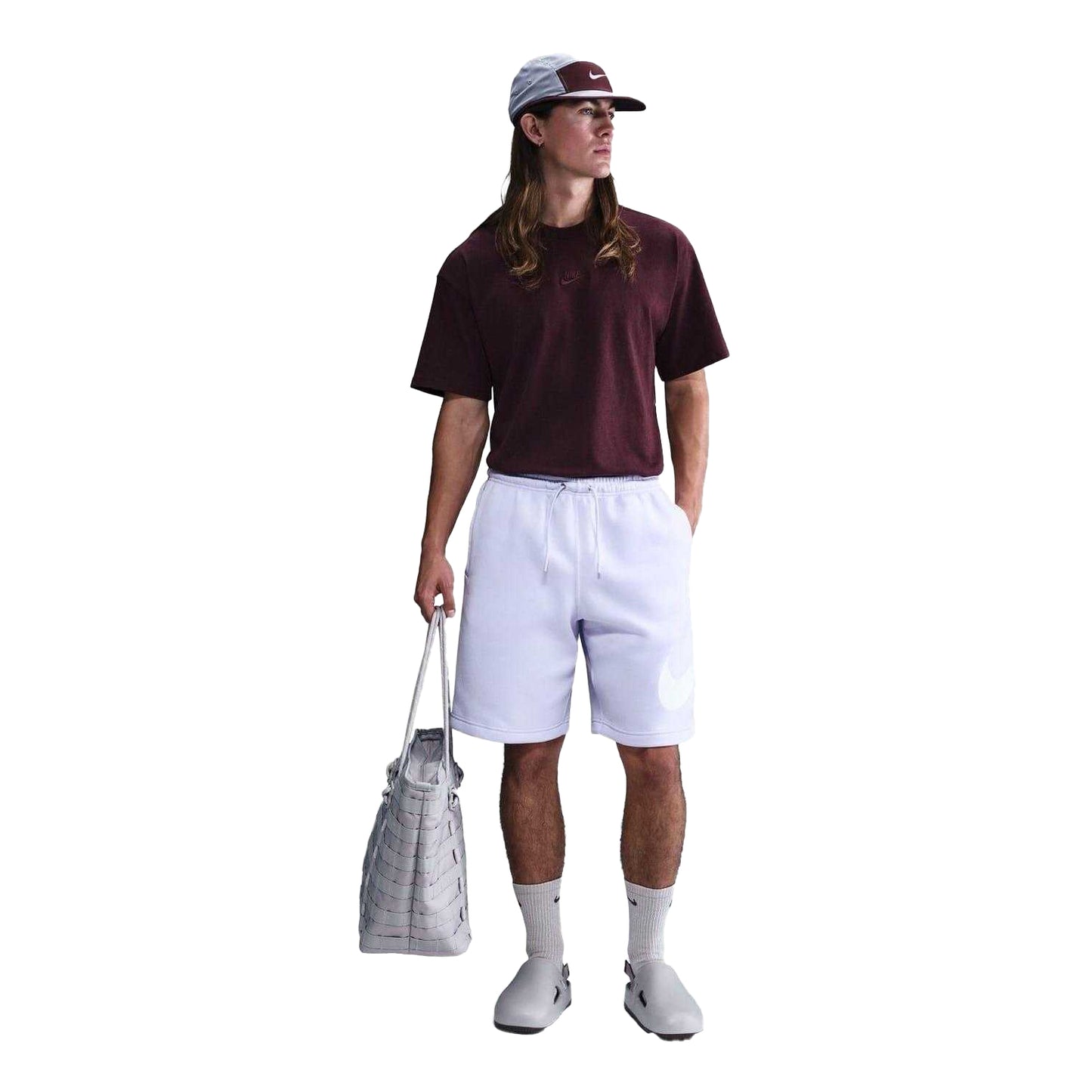 Lilac-Amethyst - Lifestyle - Nike Mens Club Fleece Sweat Shorts