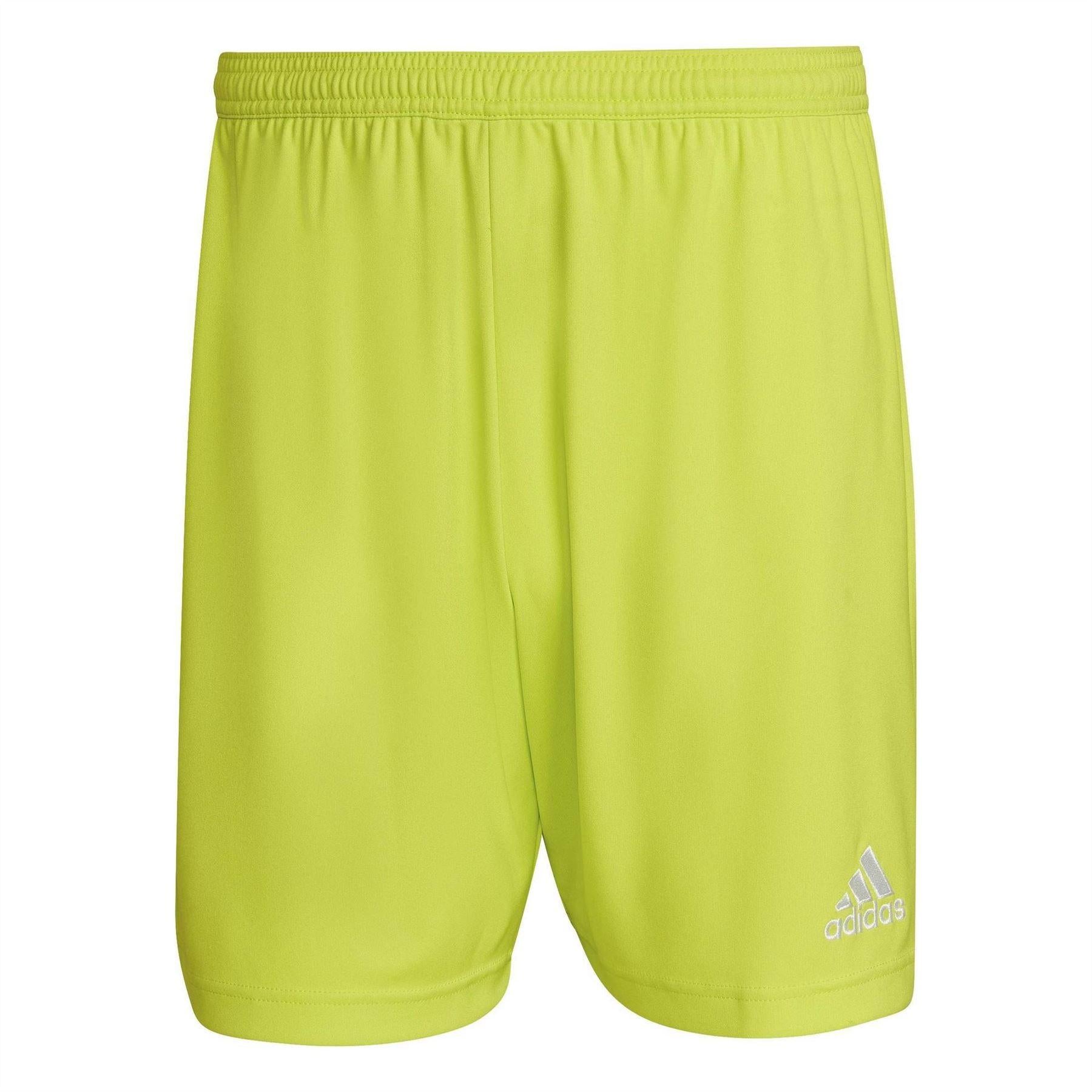 Yellow - Front - Adidas Mens Entrada 22 Shorts