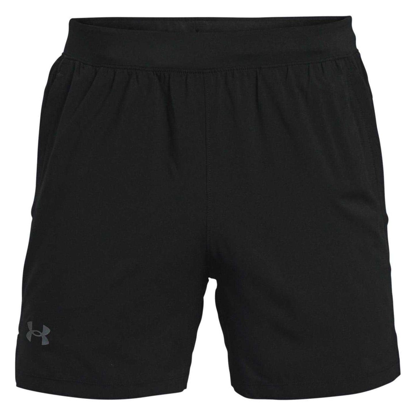 Black - Front - Under Armour Mens Launch Lightweight Running Shorts