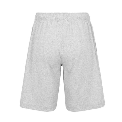 Grey Marl - Back - Slazenger Mens Cotton Blend Casual Jersey Shorts