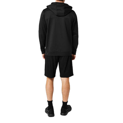 Black - Lifestyle - Slazenger Mens Cotton Blend Casual Jersey Shorts