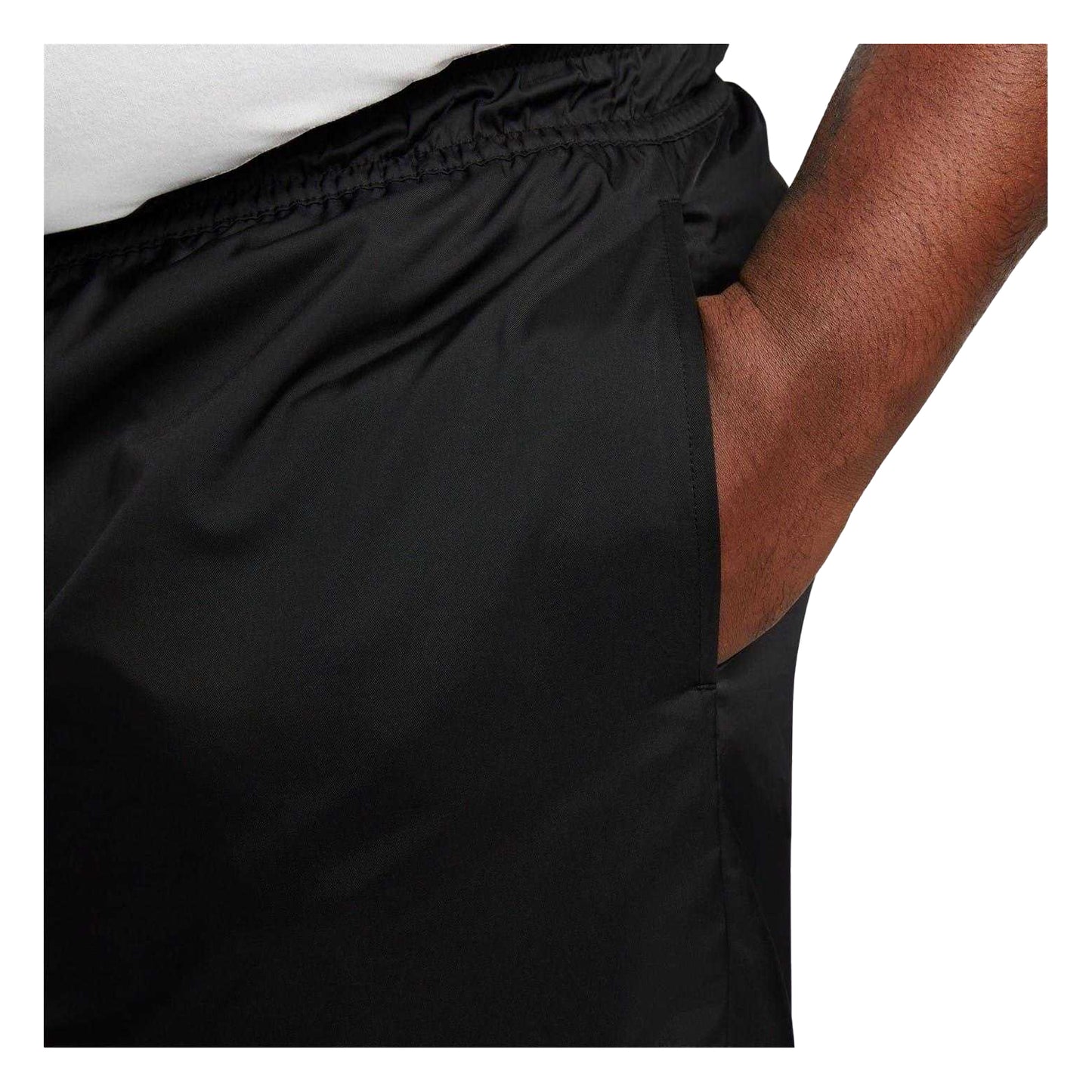 Black - Side - Nike Mens Sportswear Essentials Shorts