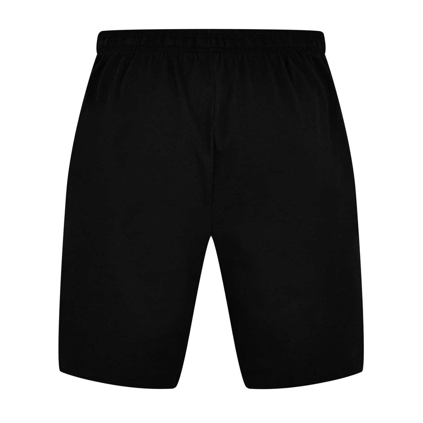 Black - Back - Boss Mens Regular Jersey Shorts