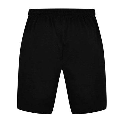 Black - Back - Boss Mens Regular Jersey Shorts