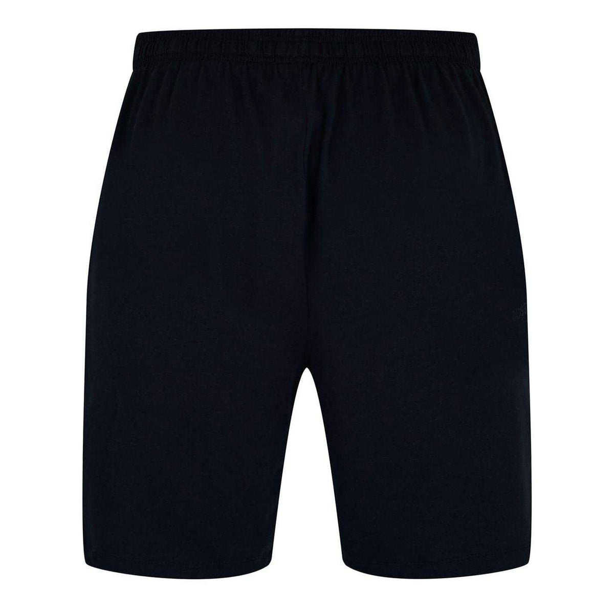 Navy - Back - Boss Mens Regular Jersey Shorts