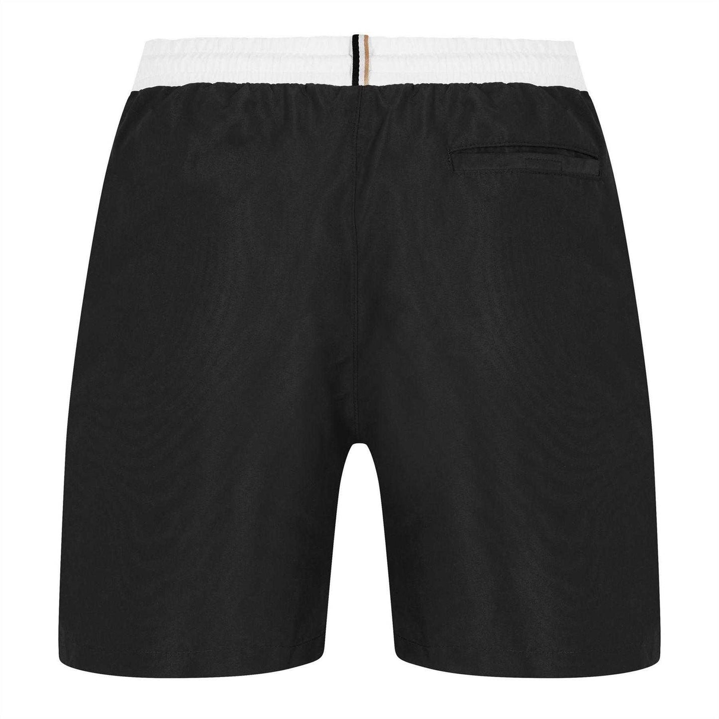 Black - Back - Boss Mens Starfish Swim Shorts