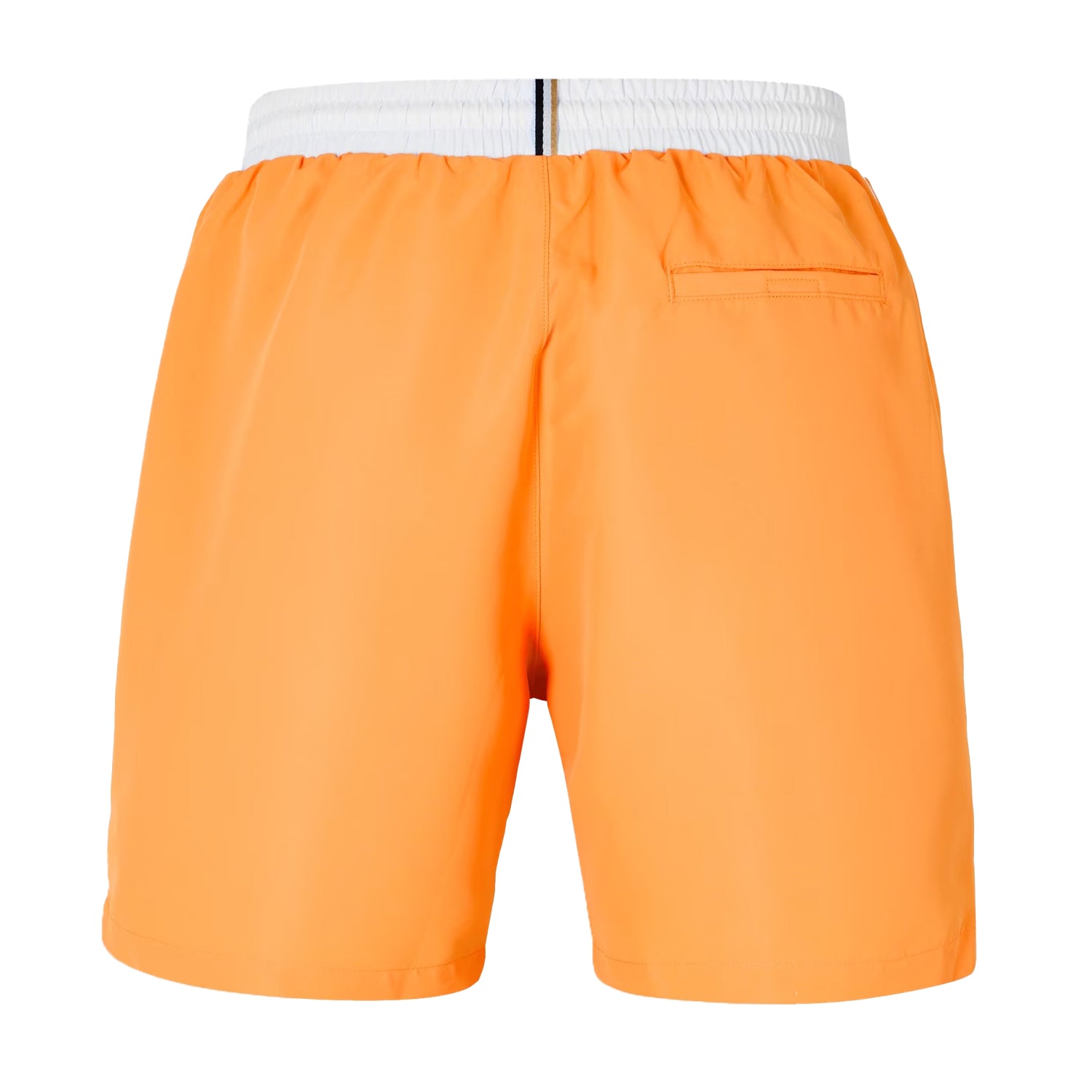Light Orange - Back - Boss Mens Starfish Swim Shorts