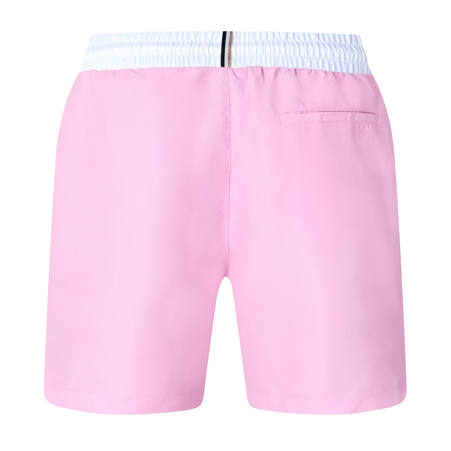 Light Pink - Back - Boss Mens Starfish Swim Shorts