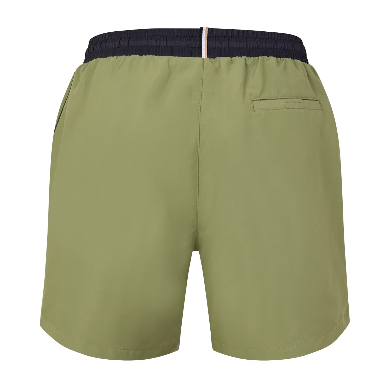 Sage Blue - Back - Boss Mens Starfish Swim Shorts