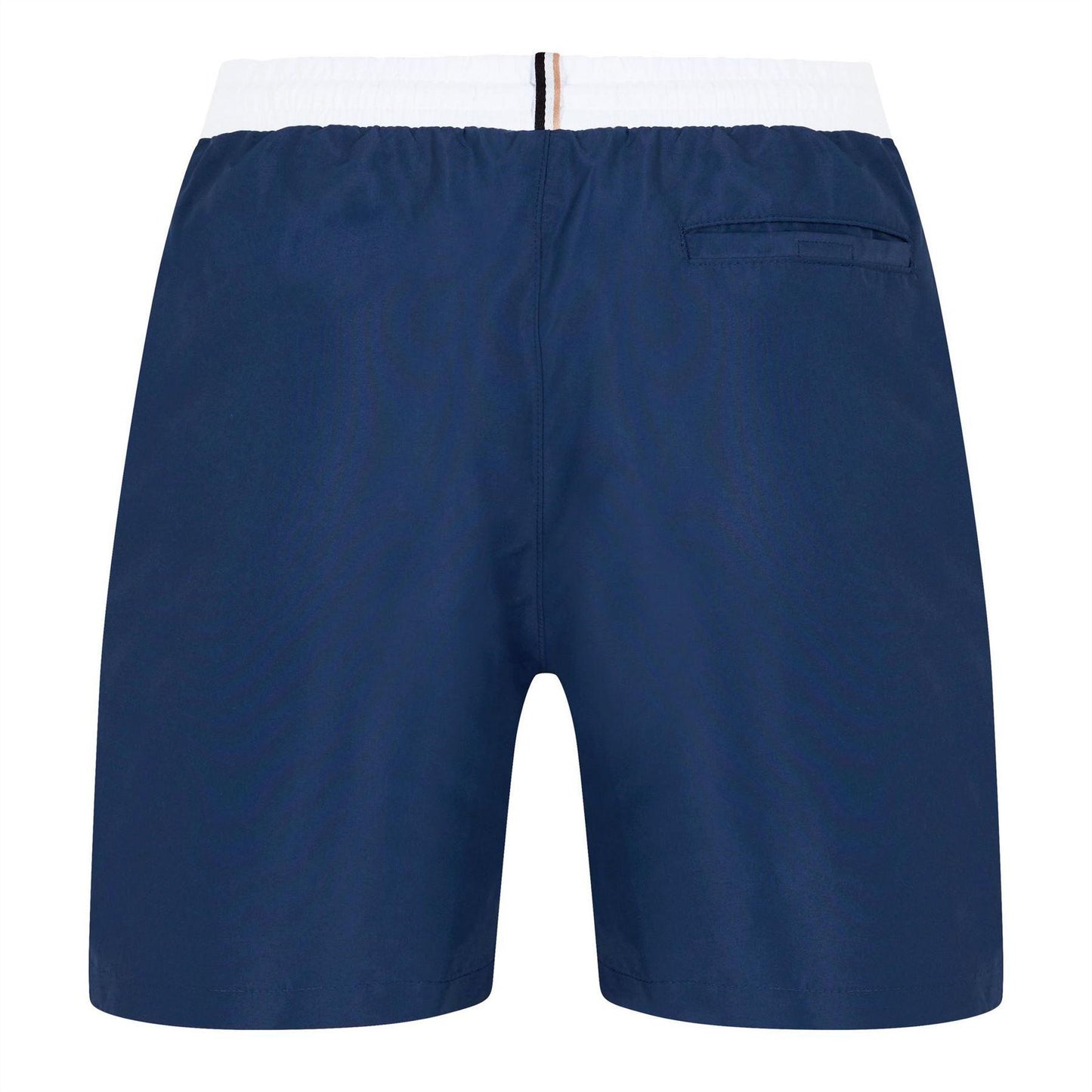 Navy-White - Back - Boss Mens Starfish Swim Shorts
