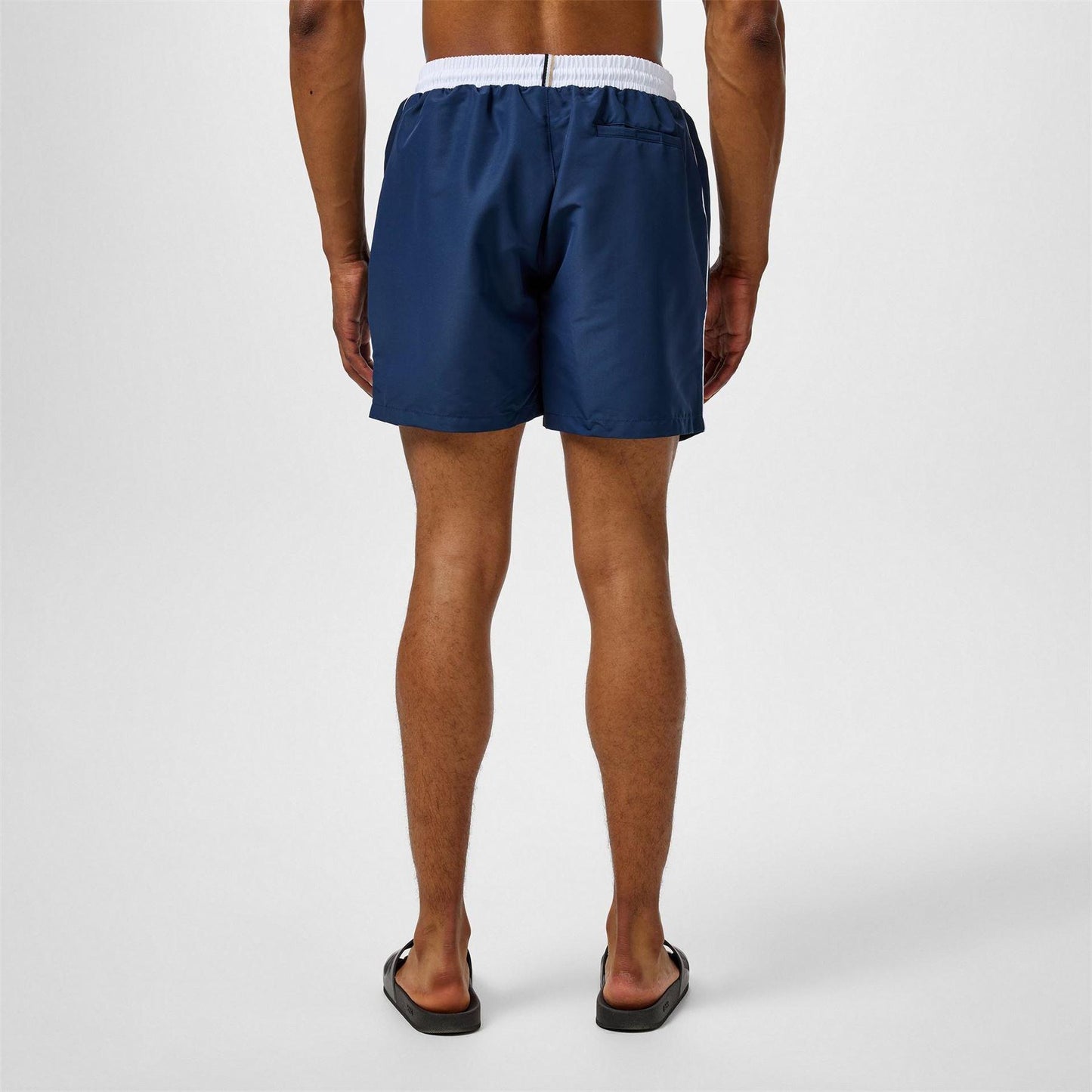 Navy-White - Lifestyle - Boss Mens Starfish Swim Shorts
