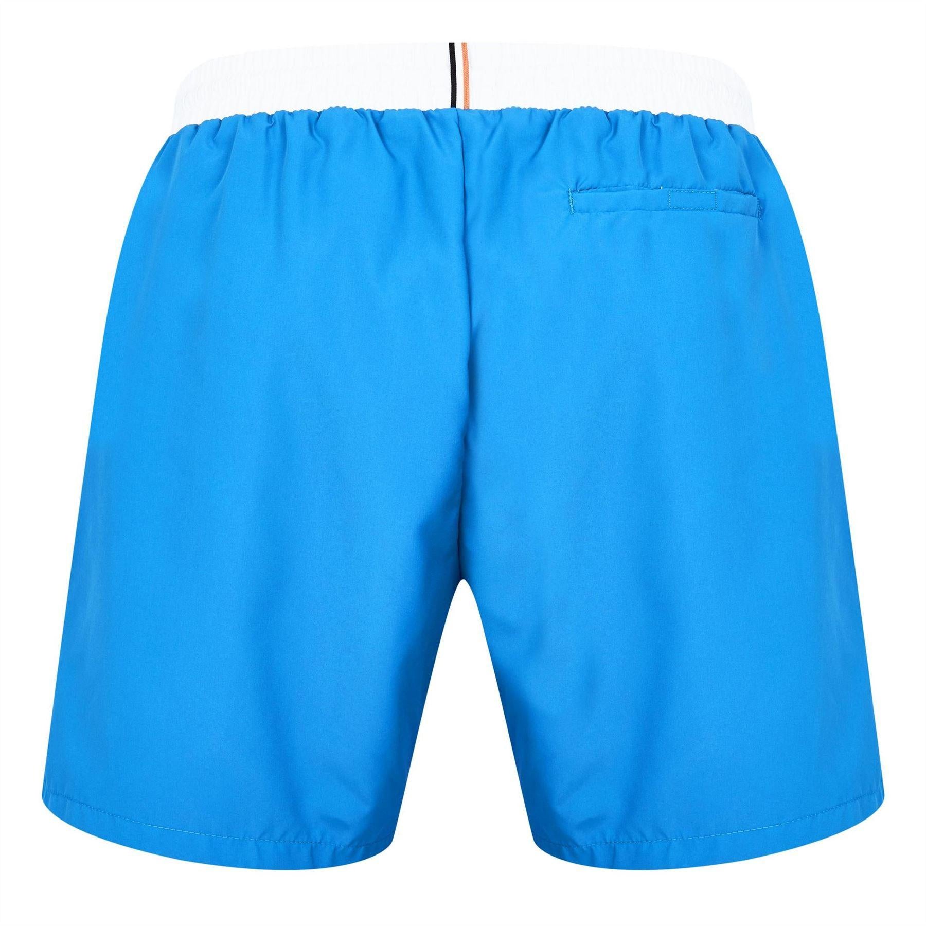 Royal Blue - Back - Boss Mens Starfish Swim Shorts
