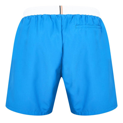 Royal Blue - Back - Boss Mens Starfish Swim Shorts