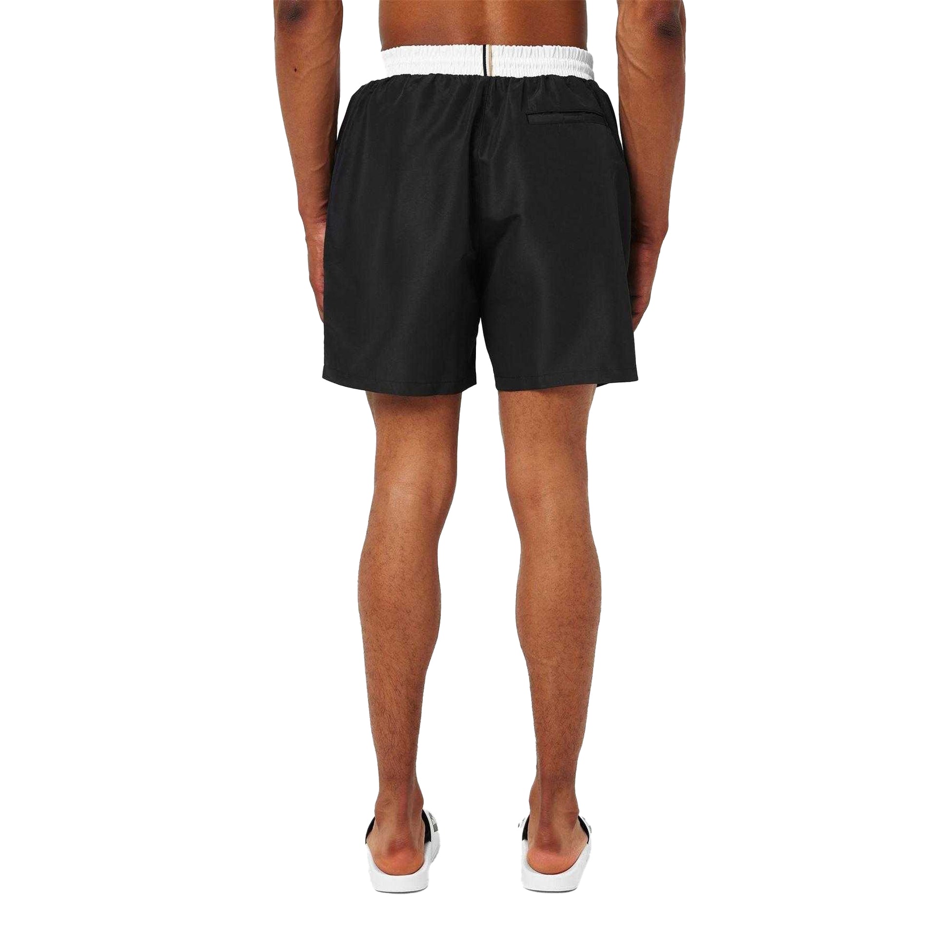 Black - Pack Shot - Boss Mens Starfish Swim Shorts