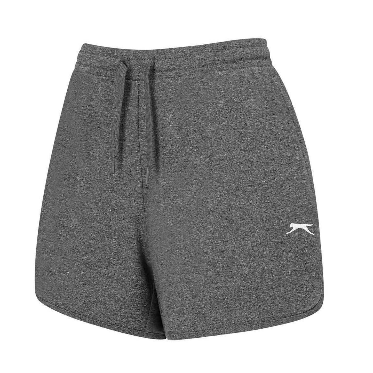 Charcoal - Side - Slazenger Womens-Ladies Lightweight Shorts