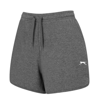 Charcoal - Side - Slazenger Womens-Ladies Lightweight Shorts