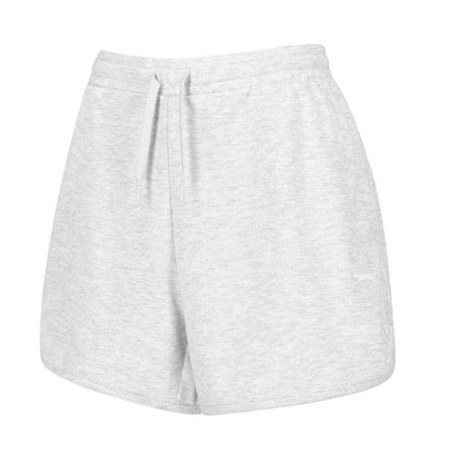 Grey Marl - Side - Slazenger Womens-Ladies Lightweight Shorts