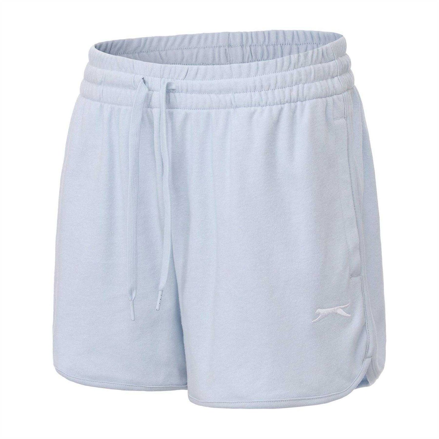 Light Blue - Side - Slazenger Womens-Ladies Lightweight Shorts