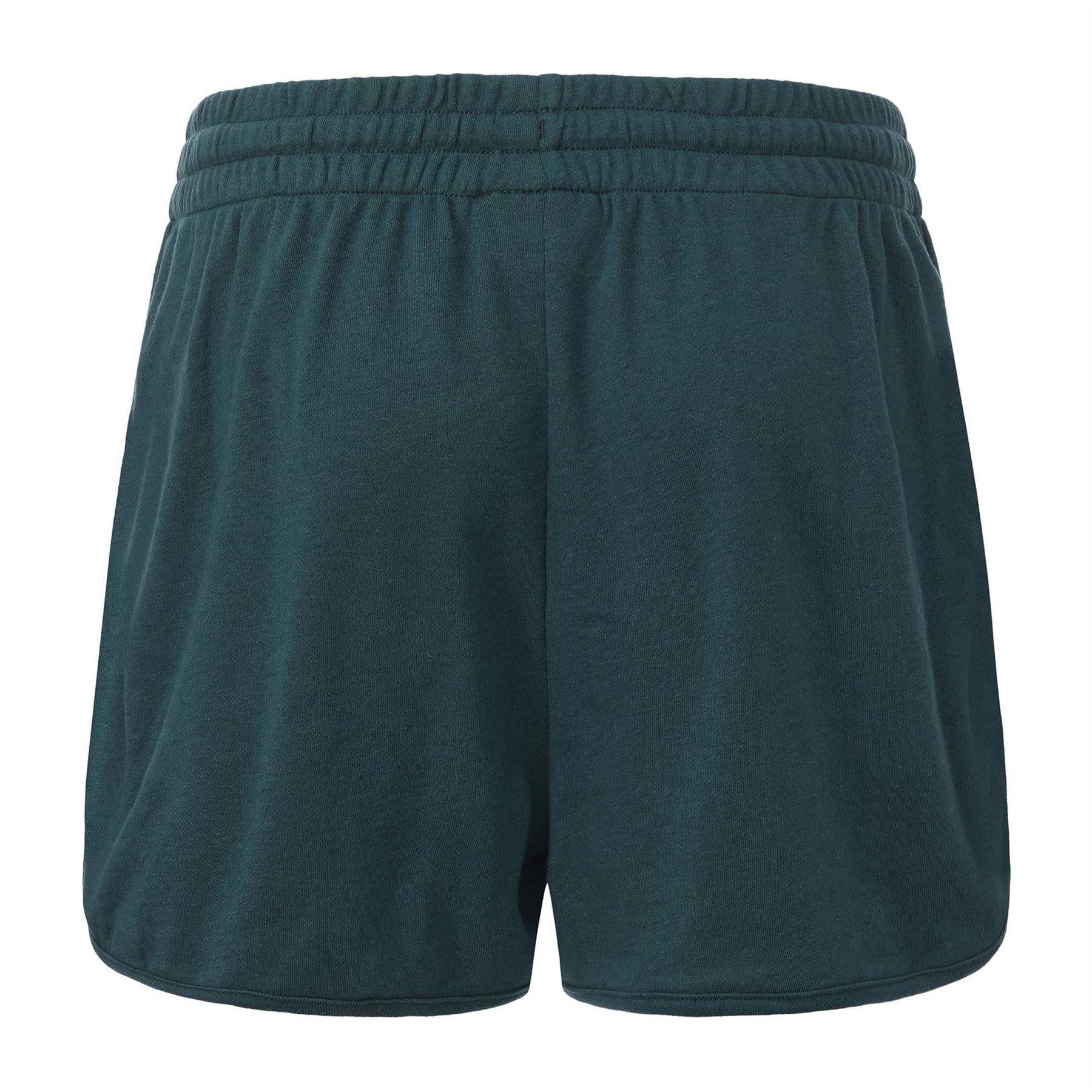 Forest Green - Back - Slazenger Womens-Ladies Lightweight Shorts