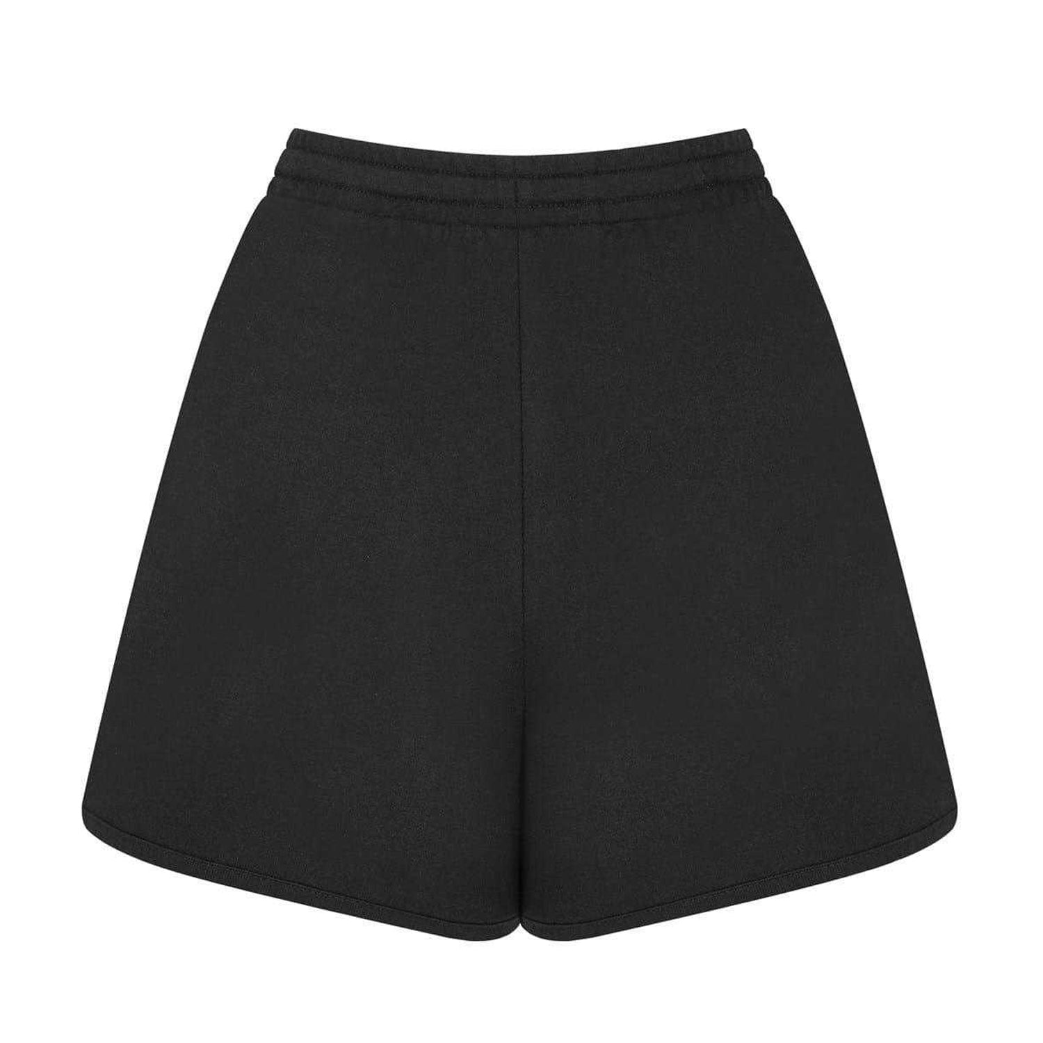 Black - Back - Slazenger Womens-Ladies Lightweight Shorts