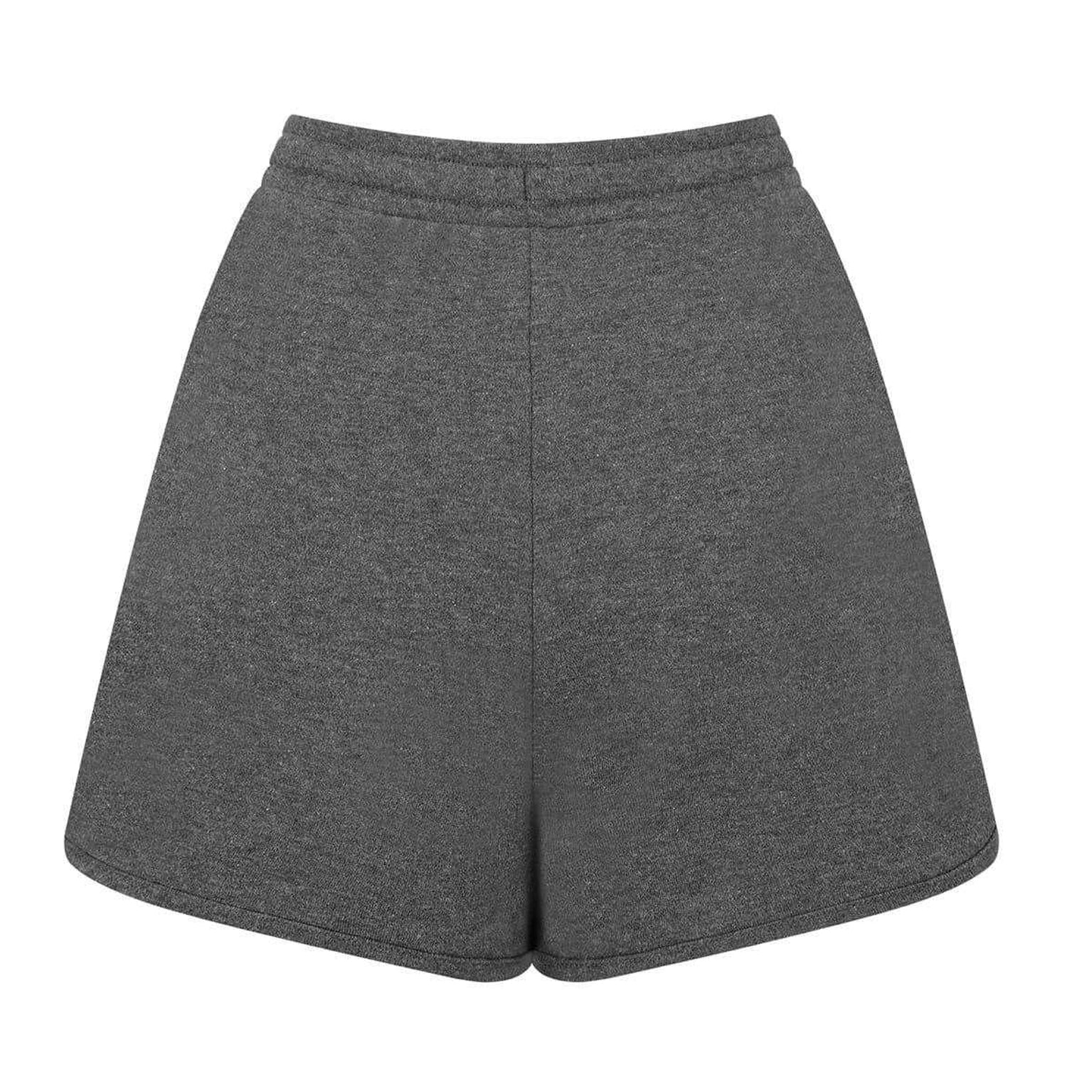 Charcoal - Back - Slazenger Womens-Ladies Lightweight Shorts