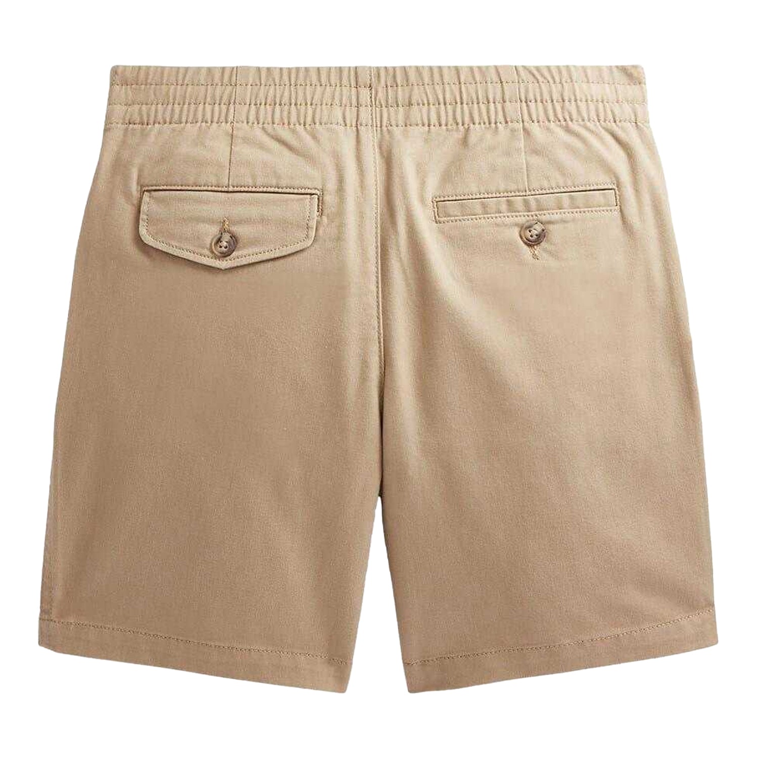 Khaki - Back - Ralph Lauren Boys Cotton Blend Chino Shorts