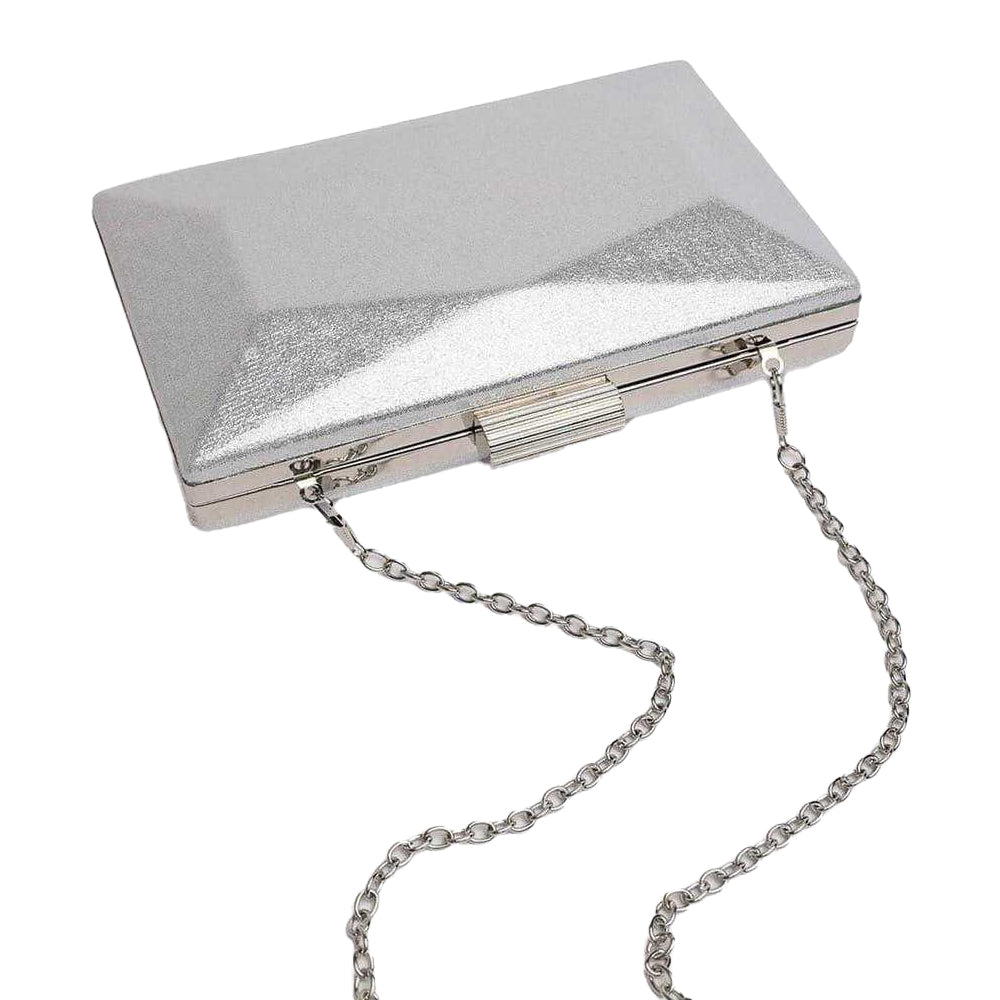 Silver - Back - Where´s That From Evening Clutch Bag