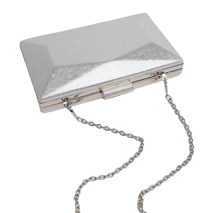 Silver - Back - Where´s That From Evening Clutch Bag